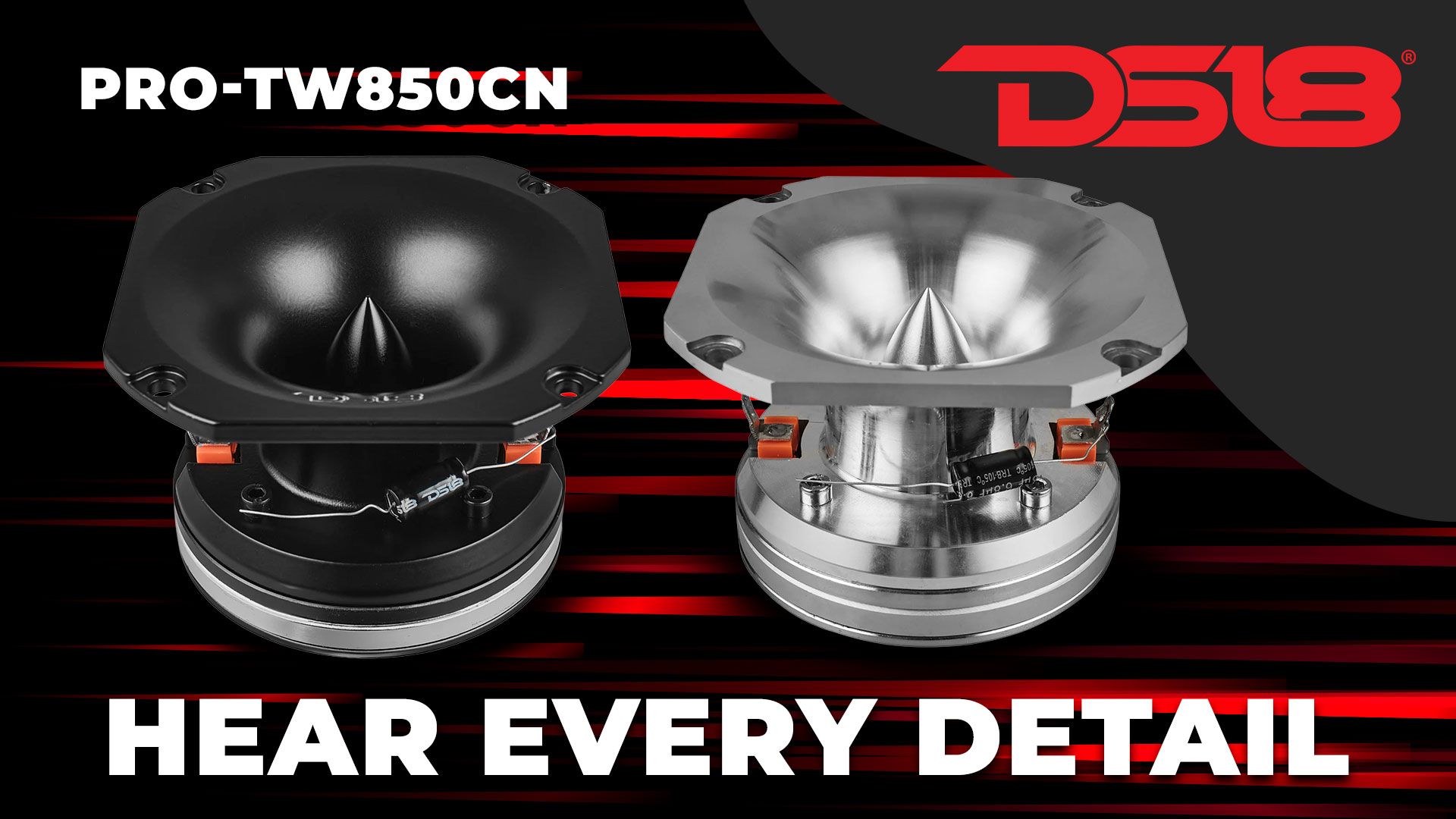 Amazon.com: DS18 PRO-TW850CN-4/BK 4